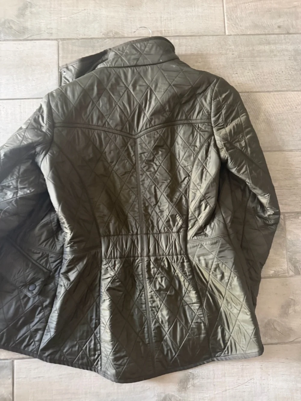 Barbour Quilted Jacket in Olive